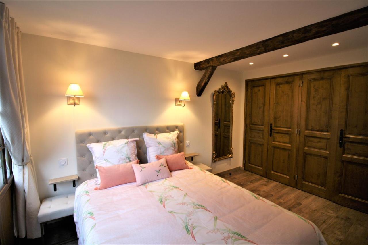 Maison Normande De Caractere A Colombages Saint-Hymer Экстерьер фото